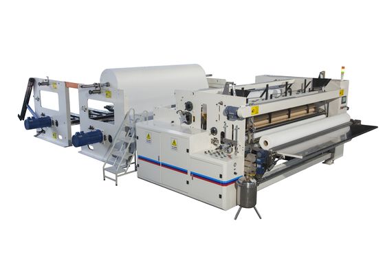 Emparede el tipo eficacia alta 0-230 M/minuto de la máquina de la fabricación del papel higiénico