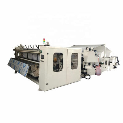 Máquina profesional de la fabricación del rollo de retrete de la máquina el rebobinar del papel higiénico