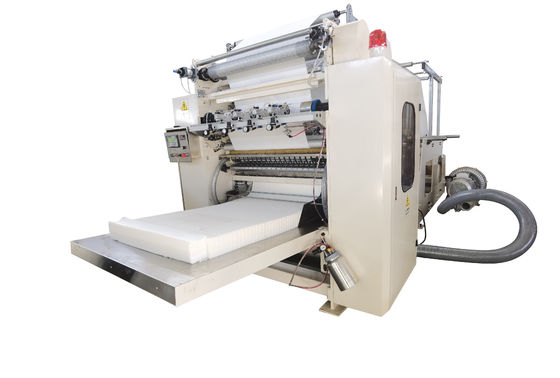 El CE uno del plegamiento de cuatro veces colorea la máquina facial de la fabricación de papel seda